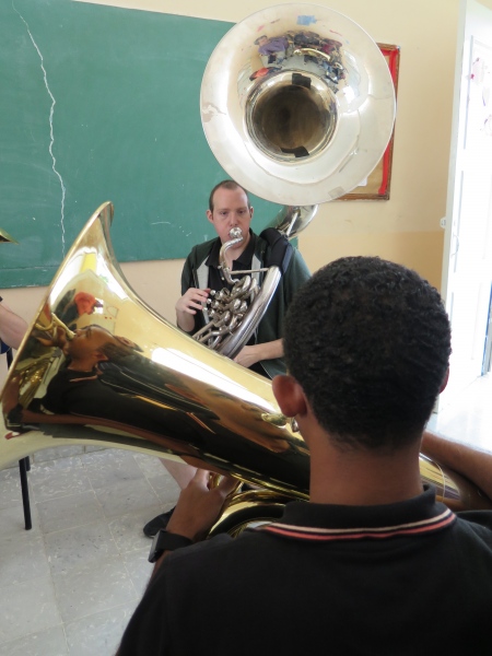 Susafon und Tuba