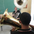 Susafon und Tuba