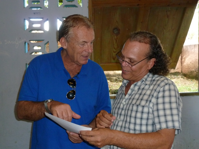 Pepe Lienhard und Oscar Aristides Heredia