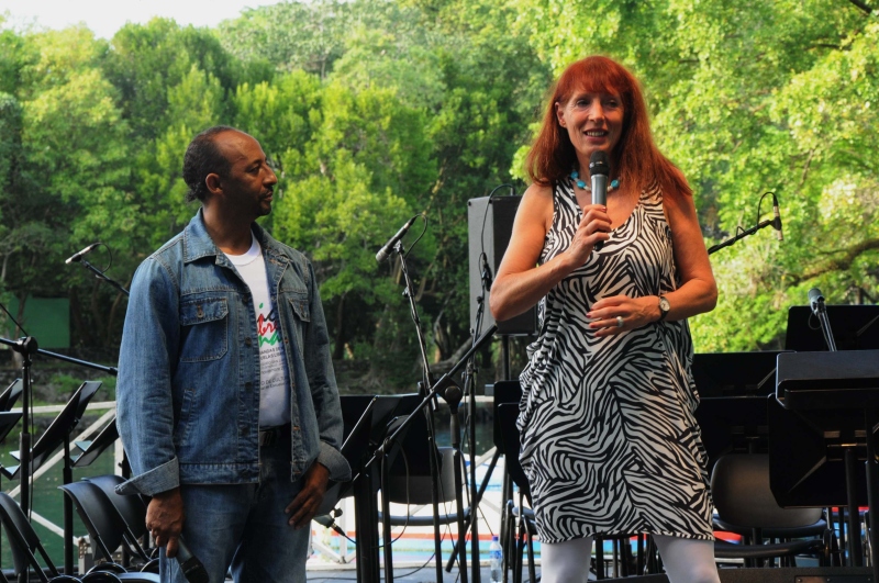Angel Mejia und Cornelia Diethelm