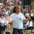 Aristides dirigiert in Río San Juan