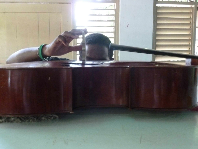 Cello-Steg
