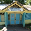 Das Musikschul-Gebäude in Río San Juan