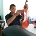 Oniel Santana poliert