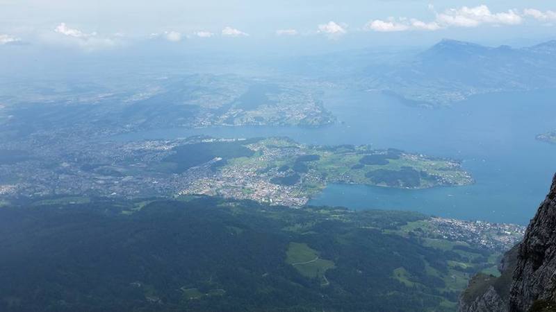 Blick von oben