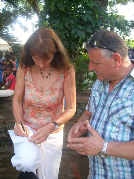 Vor dem Festakt 2010