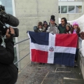 Dominikanische Flagge